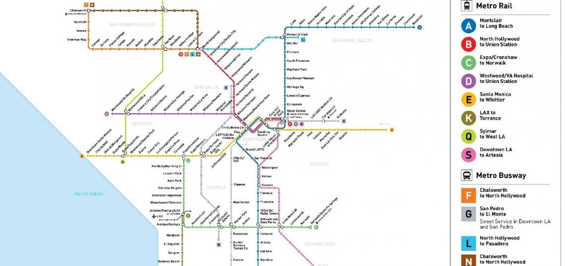 Metro Once Again Considers Renaming Rail And BRT Lines | Urbanize LA